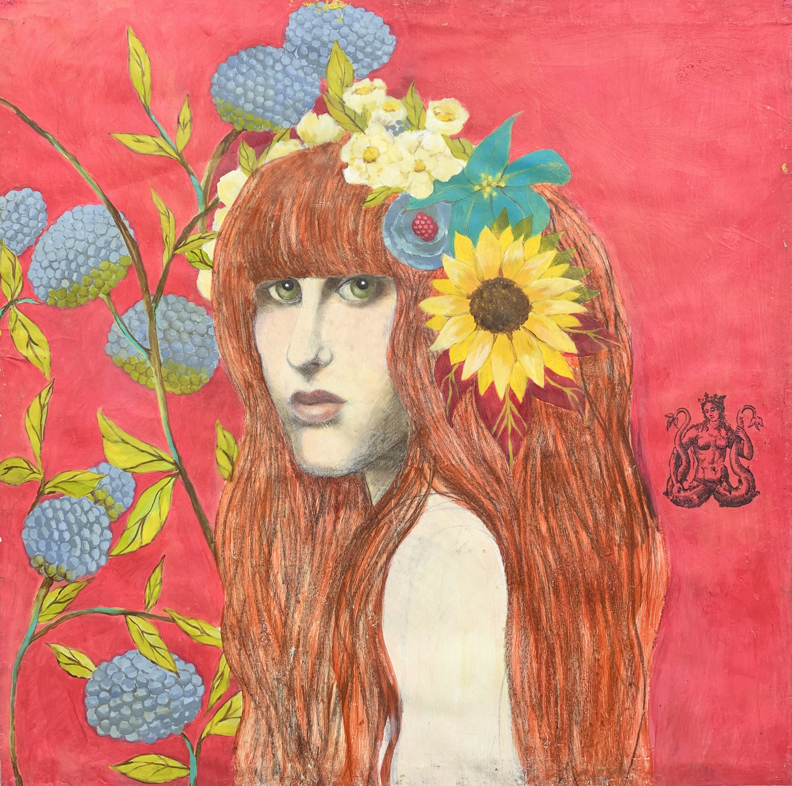 Ontario, Mixed Media on Paper, 50 x 50, 2013